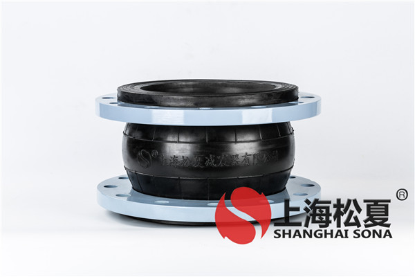 水塔项目使用双球体dn25橡胶膨胀节