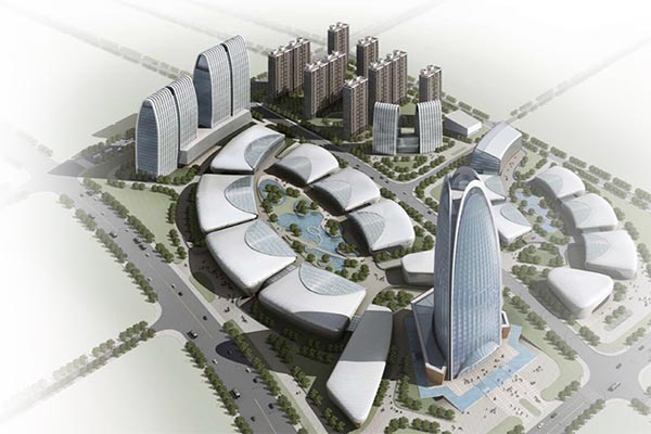 【秦汉新城兰池大厦项目】空调主机系统采用弹