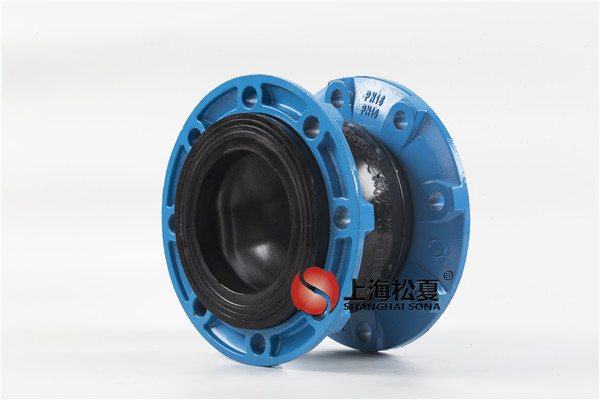 卧式热水泵使用KPT型号橡胶膨胀节