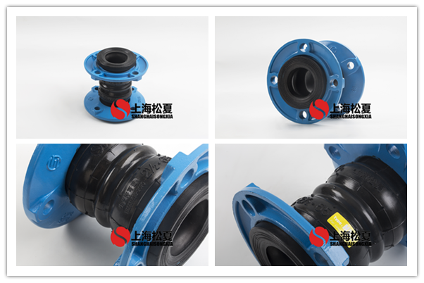 KST型DN65 PN16球墨法兰NBR耐油橡胶膨胀节